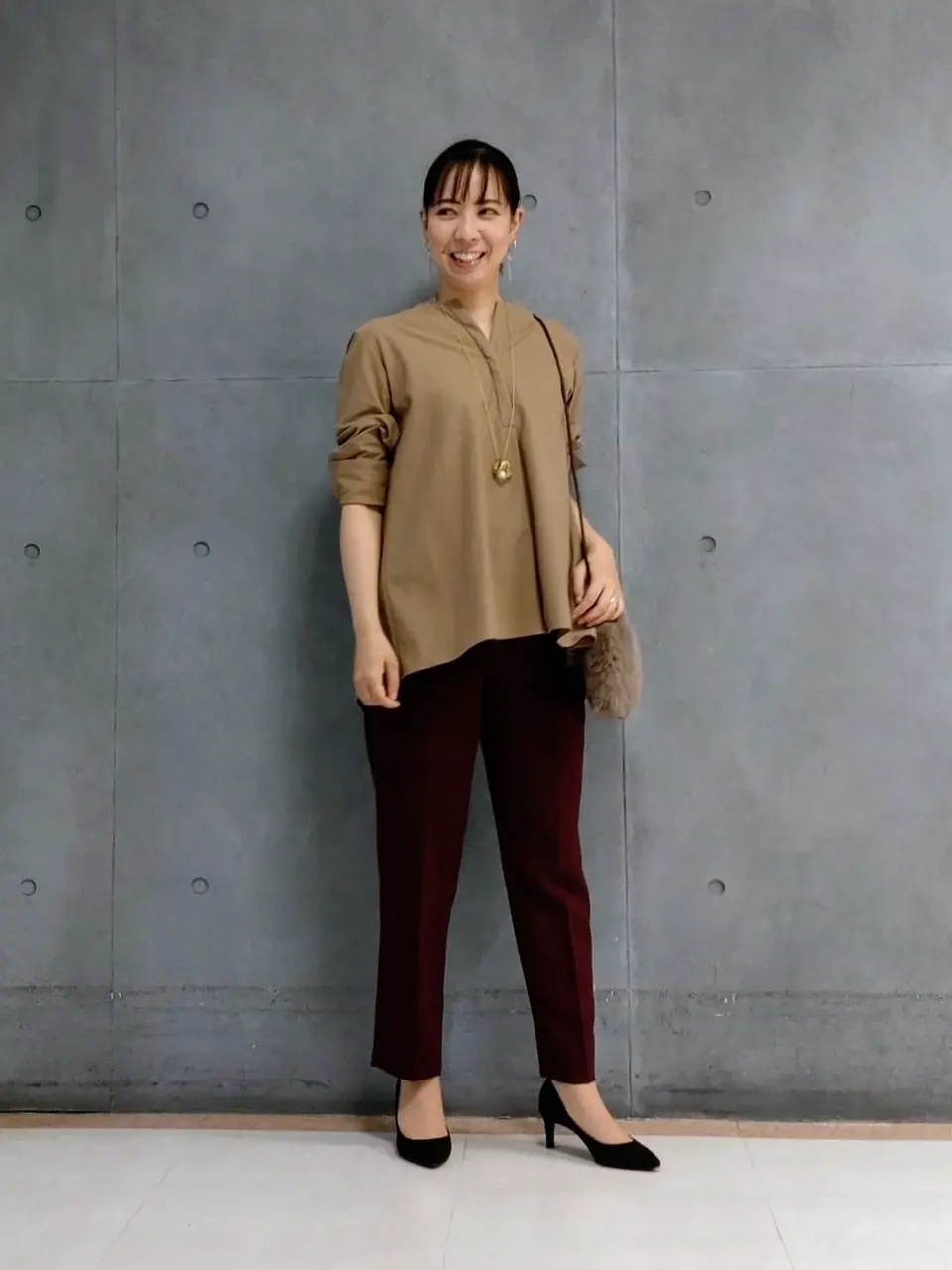  丸尾 コーディネート画像