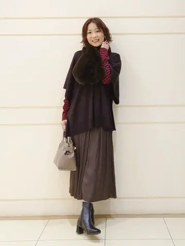 自由区 maruri コーディネート画像