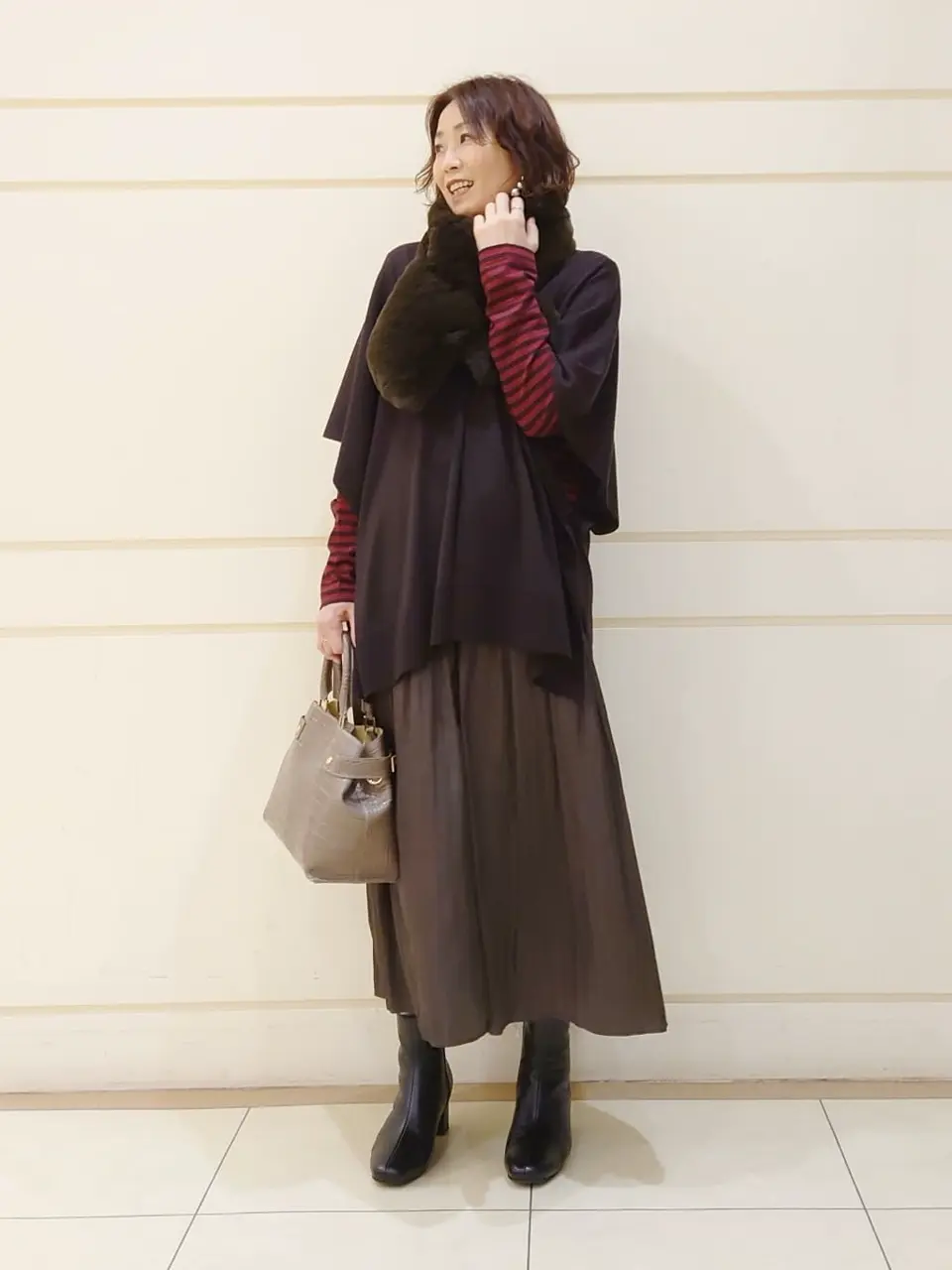 自由区 maruri コーディネート画像