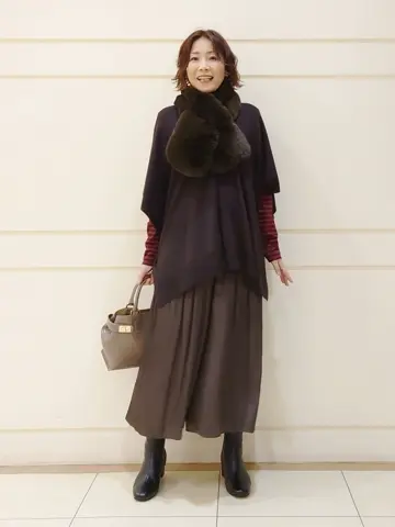 自由区 maruri コーディネート画像