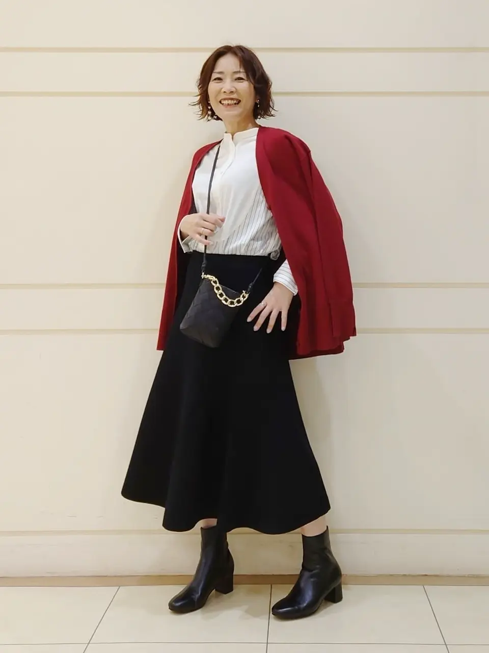 自由区 maruri コーディネート画像