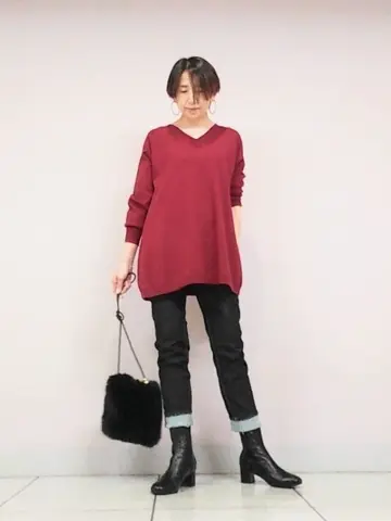 自由区 浅野 コーディネート画像