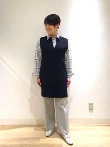 自由区 田中 コーディネート画像