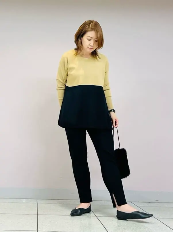 自由区 上島 コーディネート画像