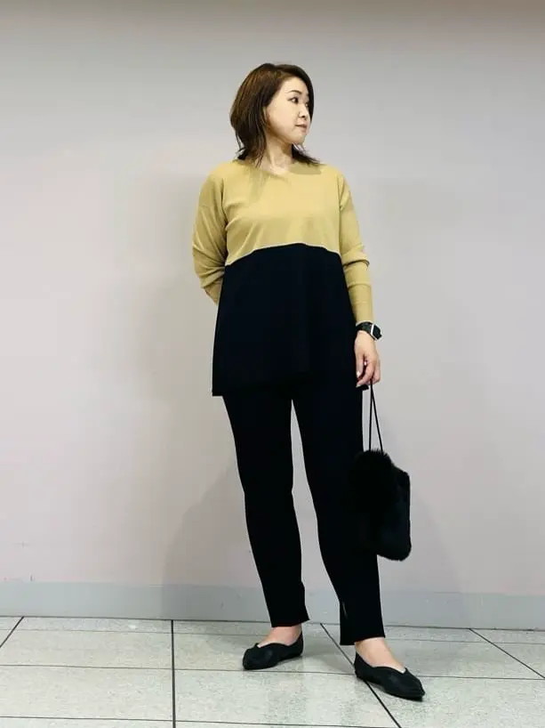 自由区 上島 コーディネート画像