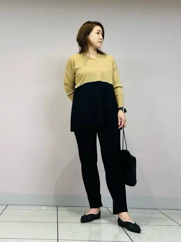 自由区 上島 コーディネート画像