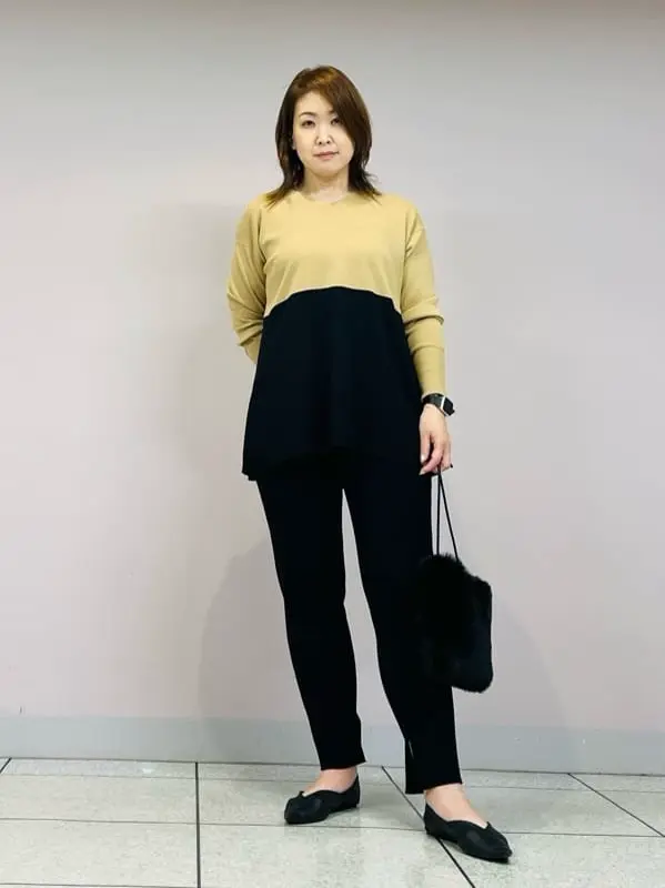 自由区 上島 コーディネート画像