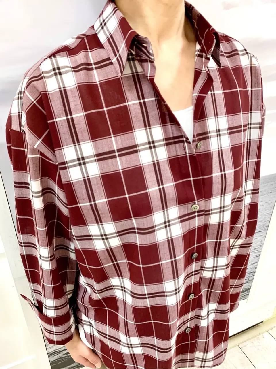 自由区 中鉢 コーディネート画像