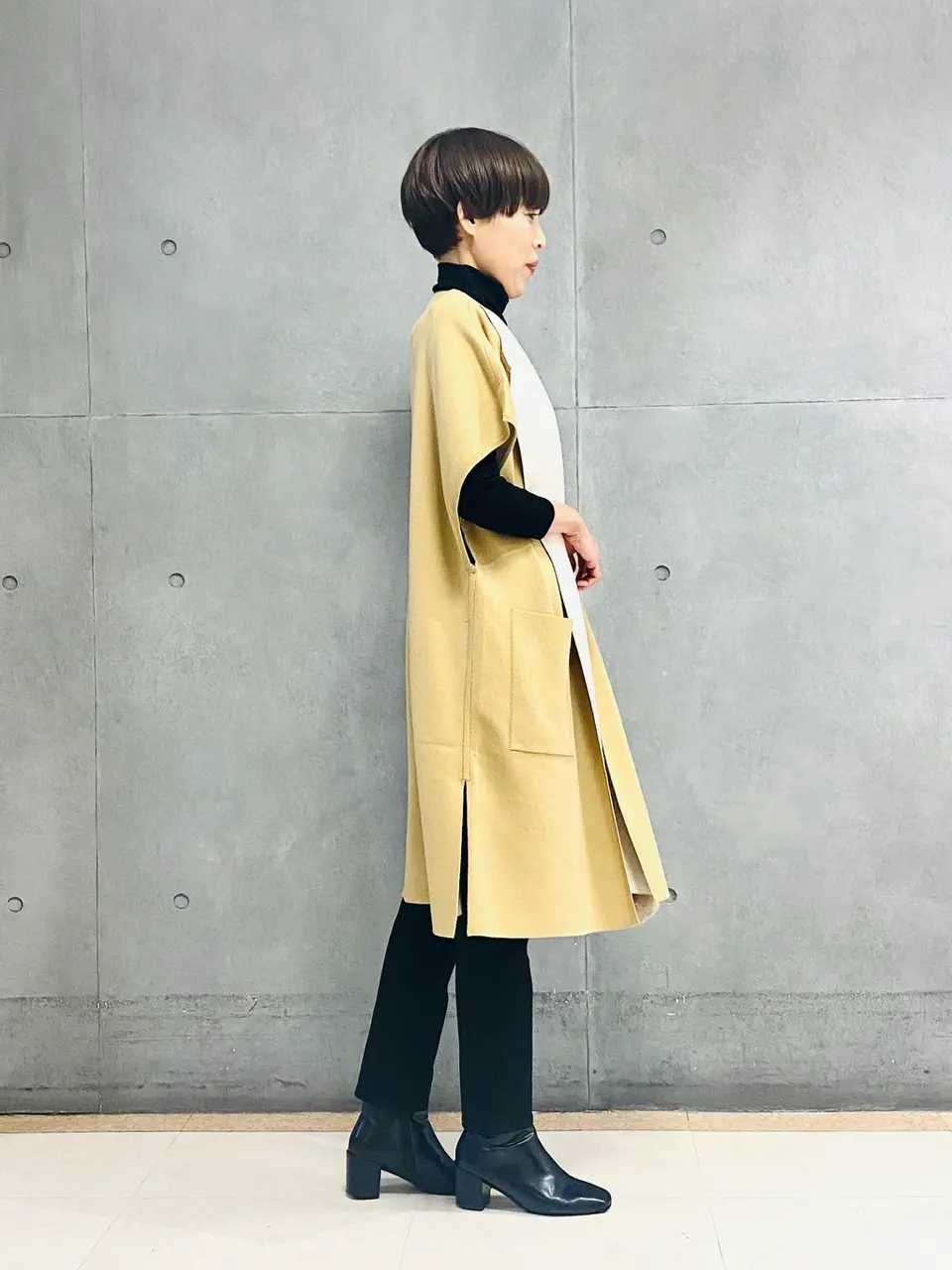 自由区 冨樫 コーディネート画像