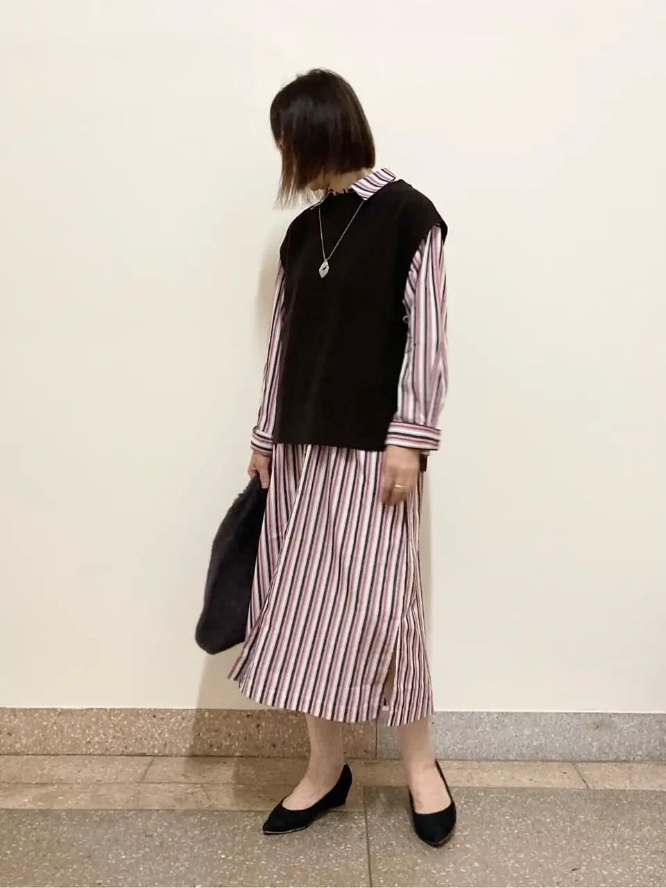 自由区 阿部 コーディネート画像