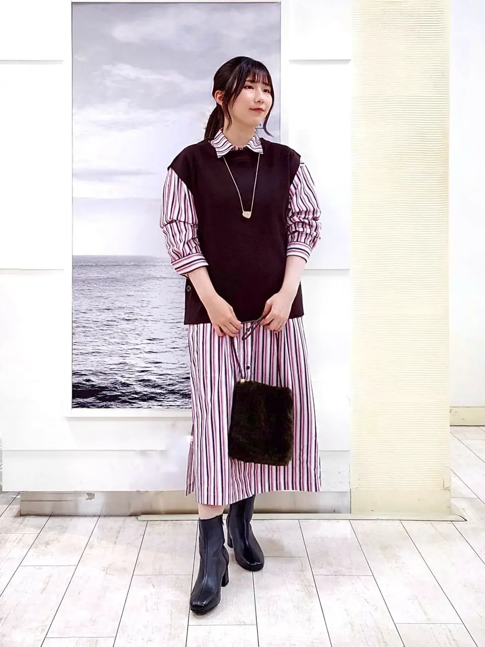 自由区 沼木 コーディネート画像