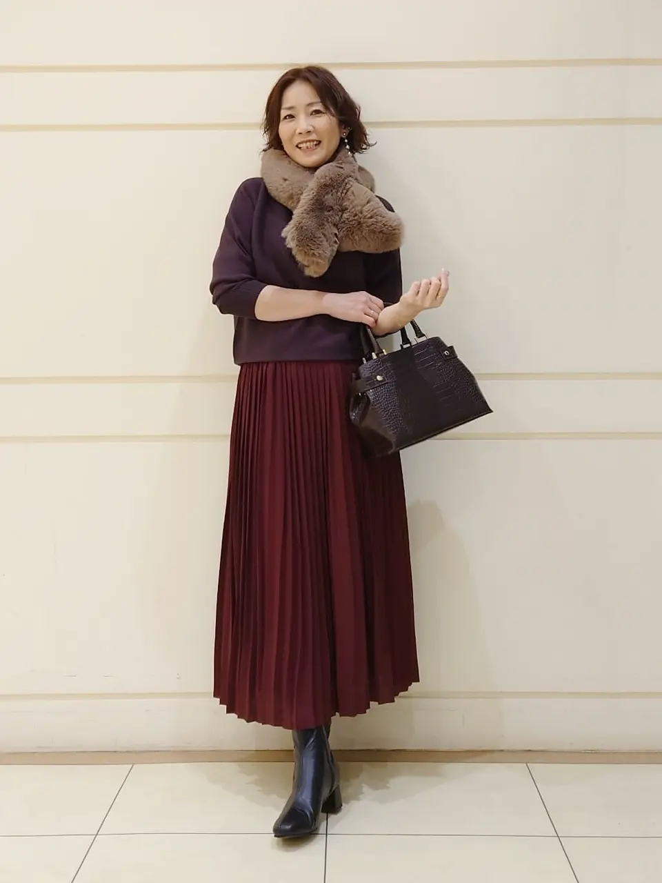 自由区 maruri コーディネート画像