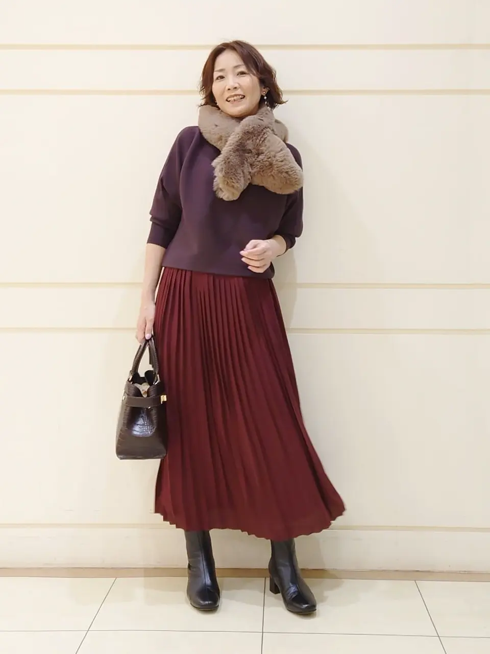 自由区 maruri コーディネート画像