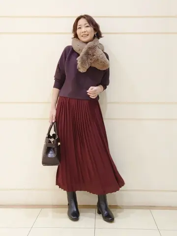 自由区 maruri コーディネート画像