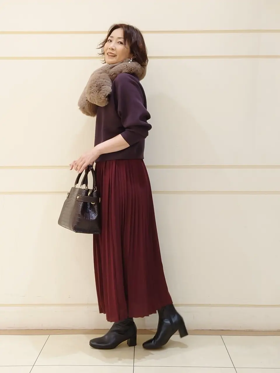 自由区 maruri コーディネート画像