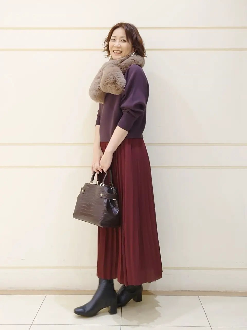 自由区 maruri コーディネート画像