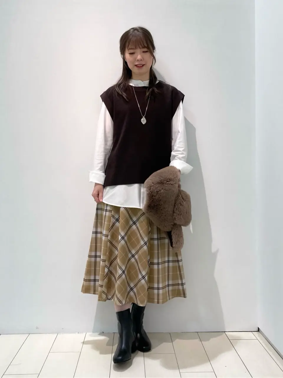  檀 コーディネート画像