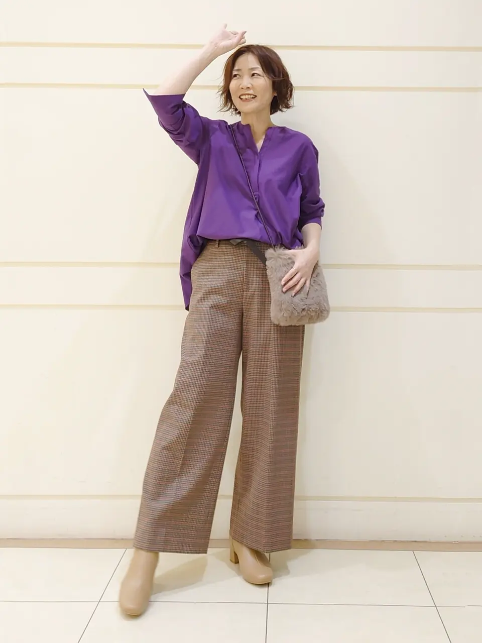 自由区 maruri コーディネート画像