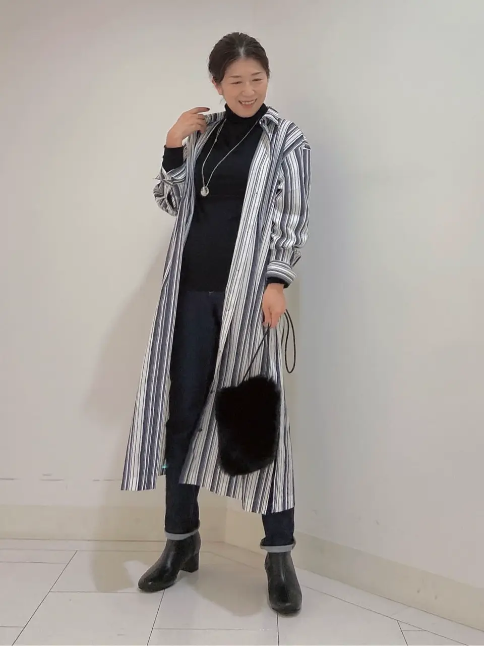 自由区 KAZU コーディネート画像