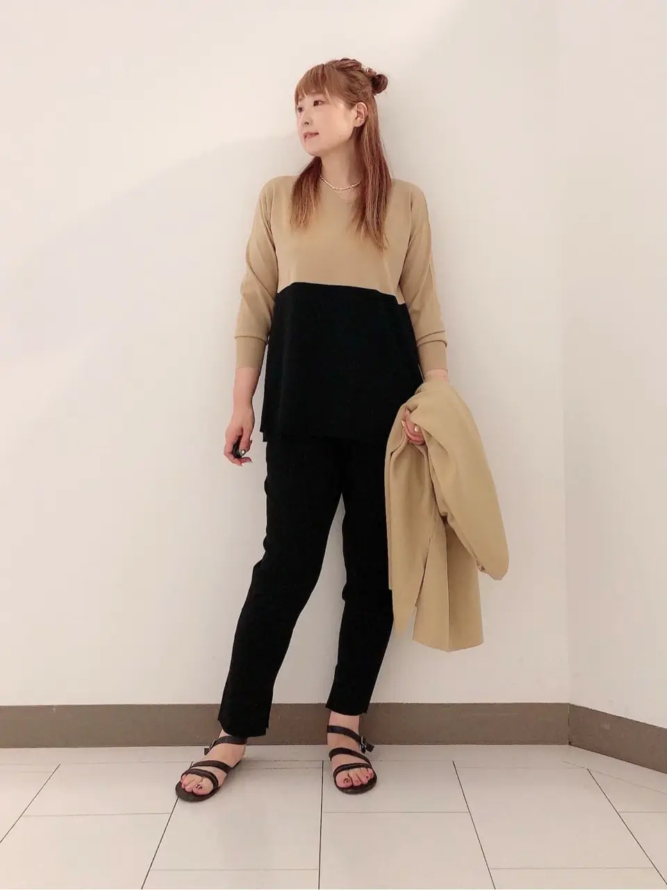 自由区 スタッフ コーディネート画像