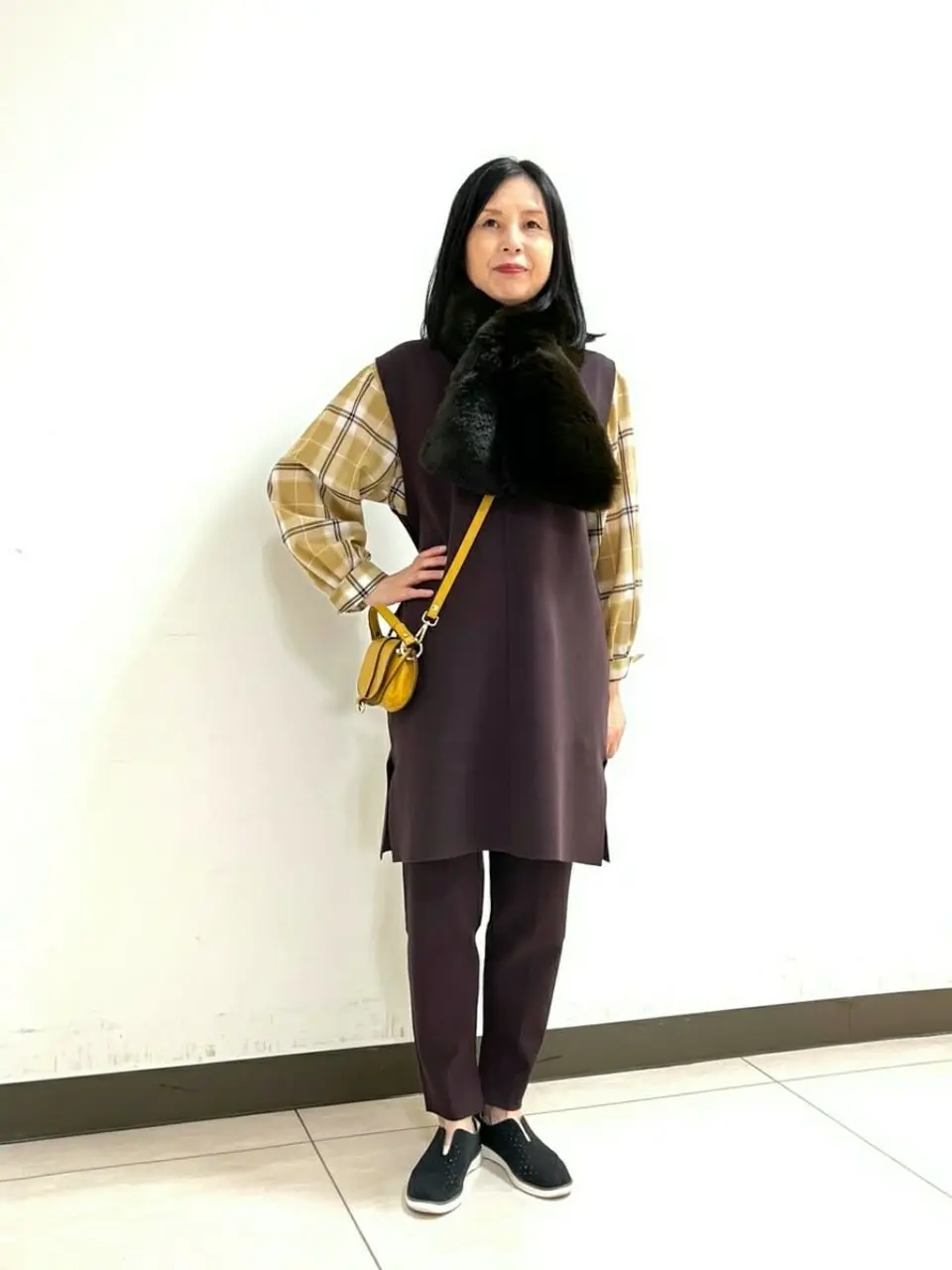 自由区 スタッフ コーディネート画像