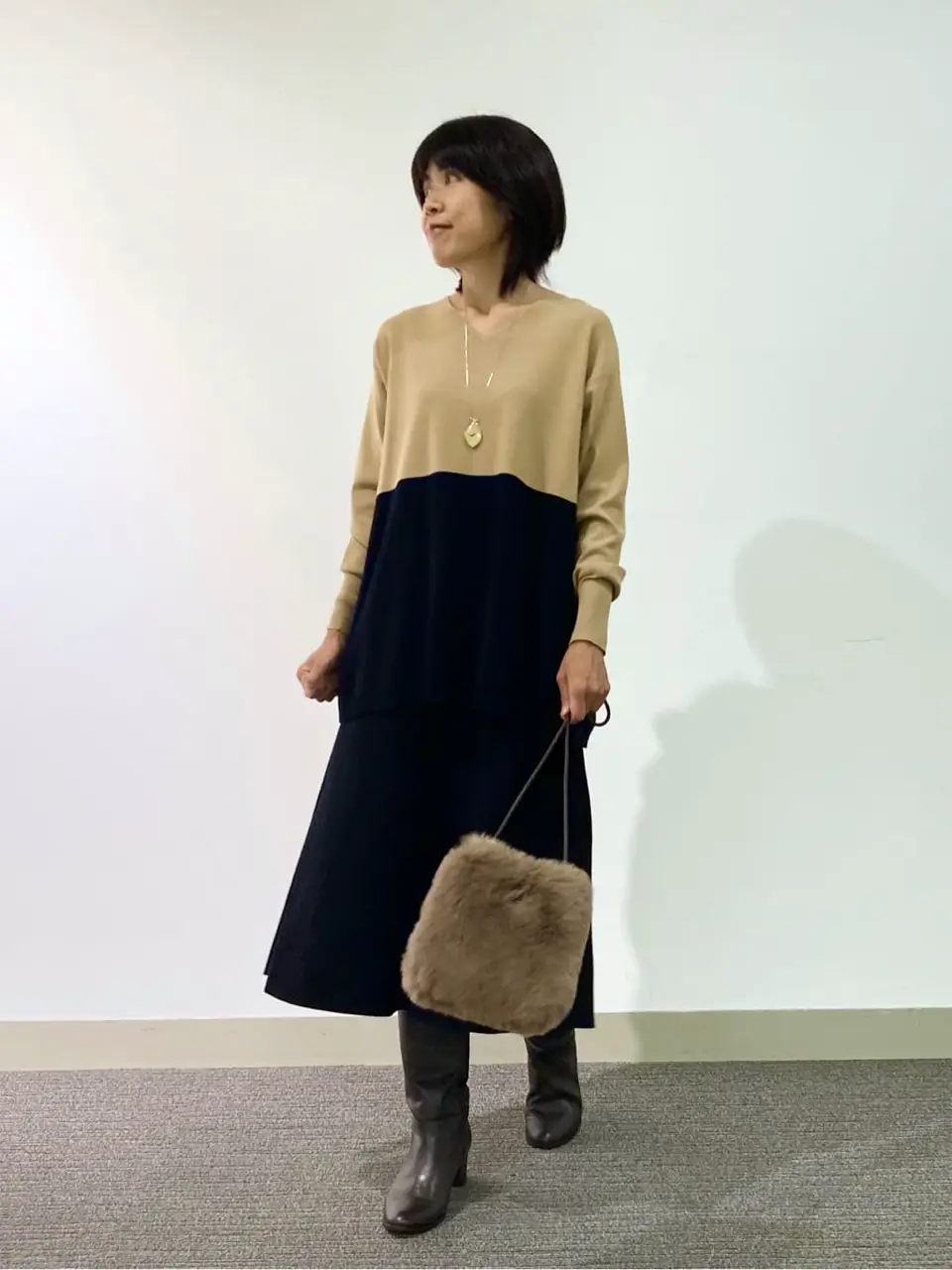 自由区 成川 コーディネート画像