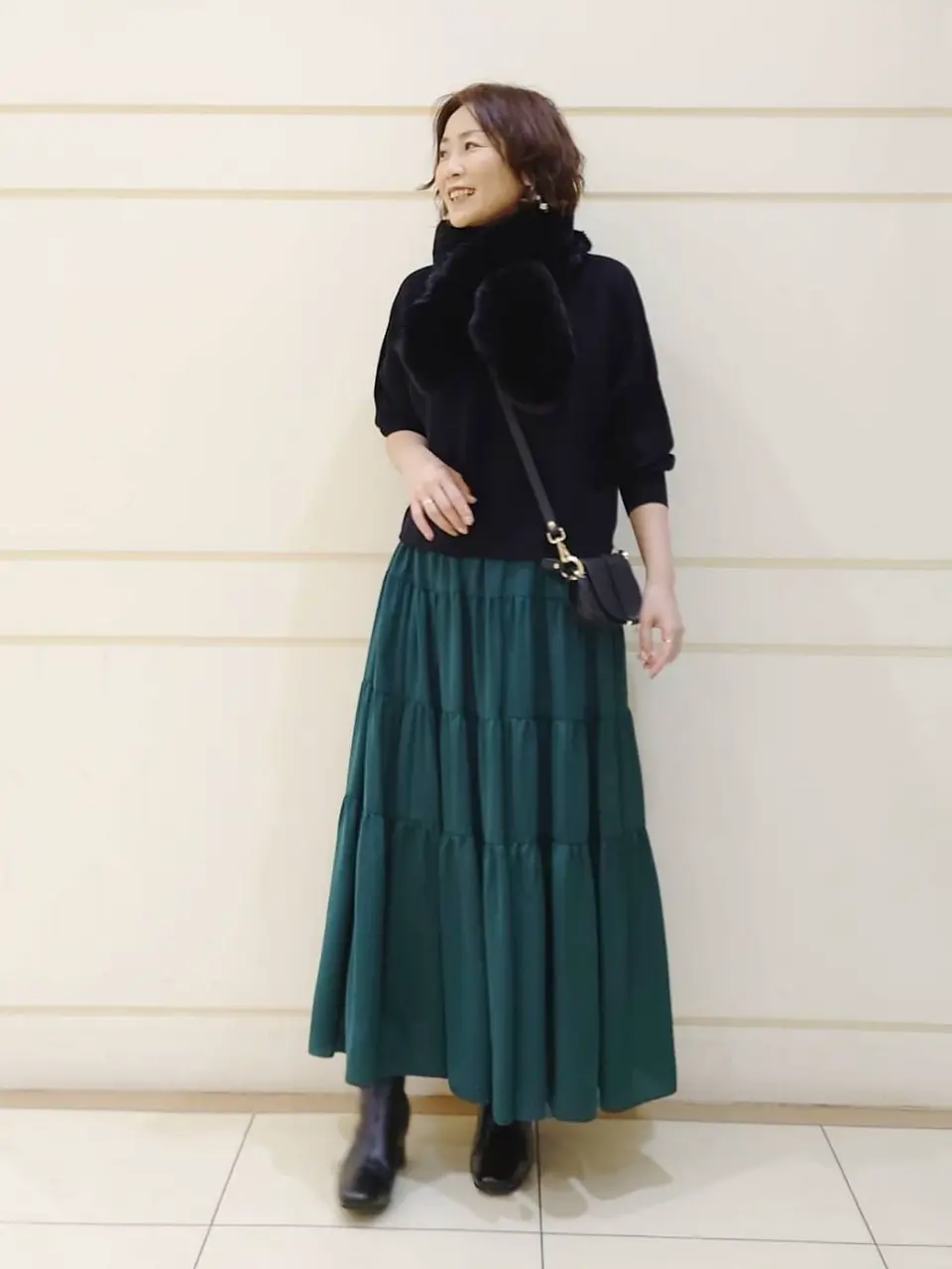 自由区 maruri コーディネート画像