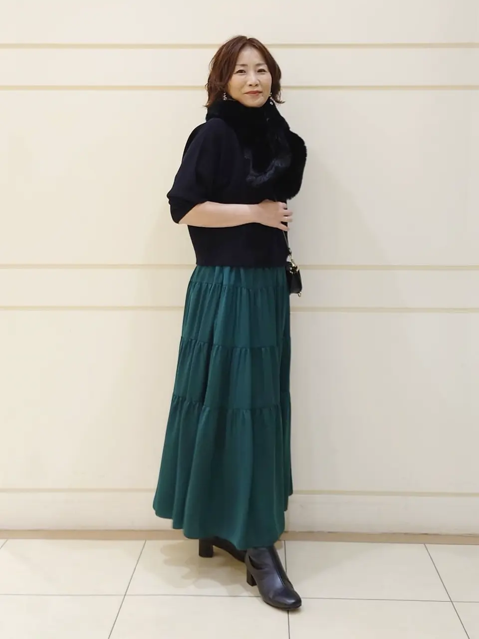 自由区 maruri コーディネート画像