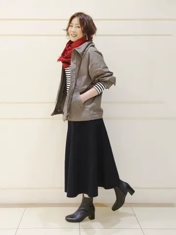 自由区 maruri コーディネート画像