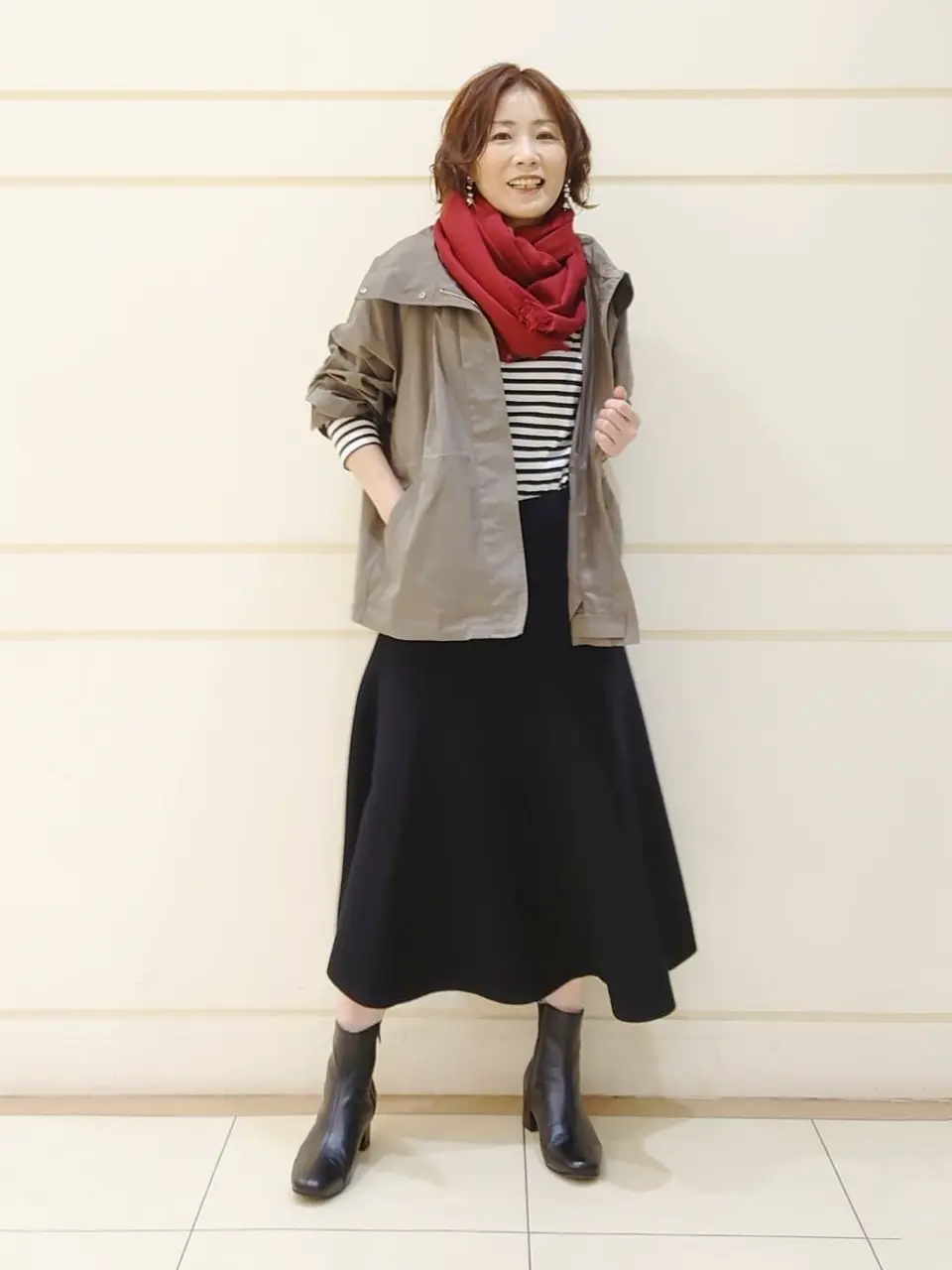 自由区 maruri コーディネート画像