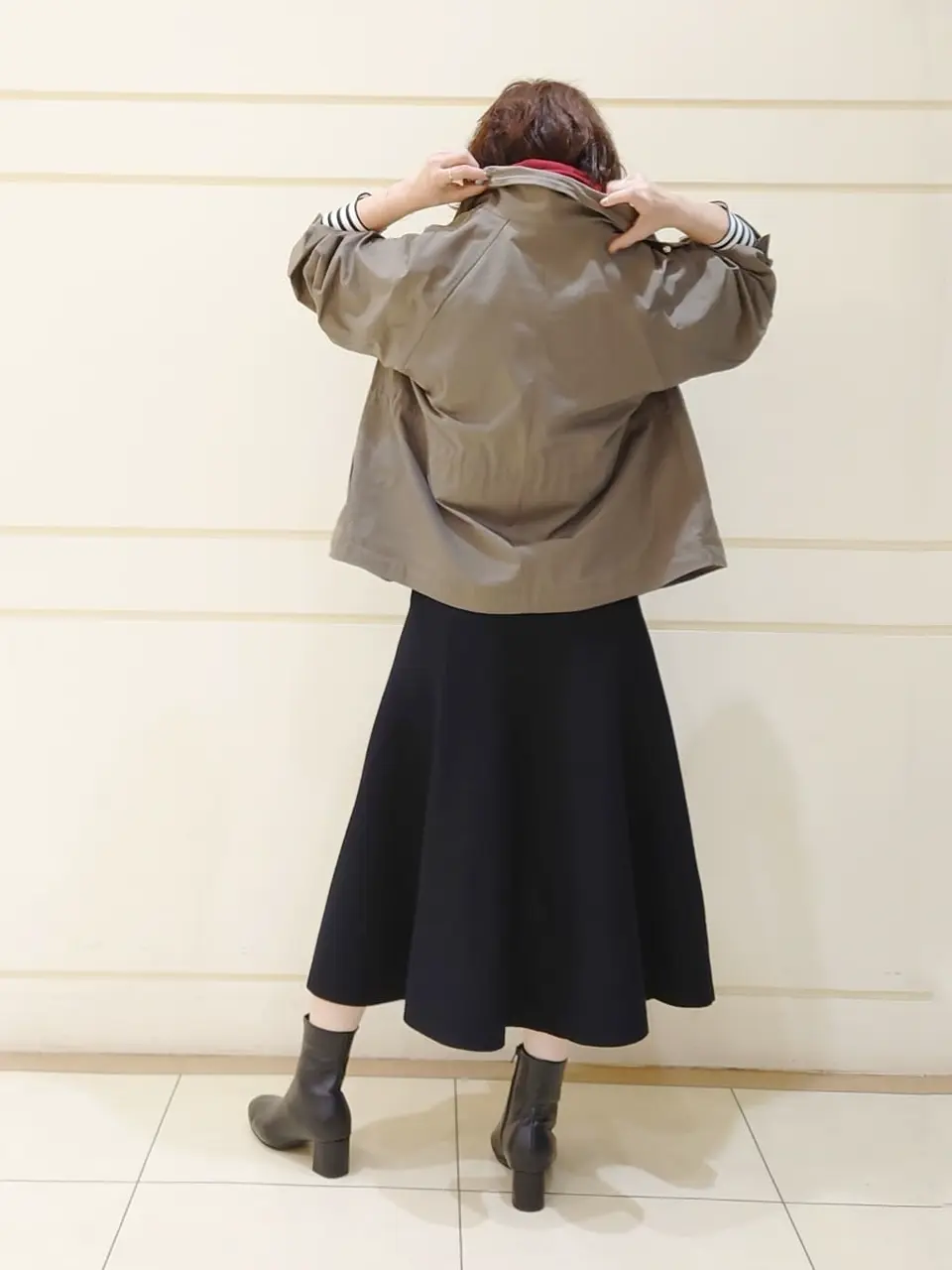 自由区 maruri コーディネート画像