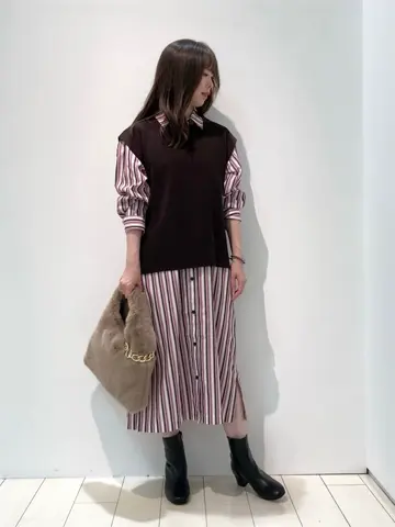 自由区 檀 コーディネート画像