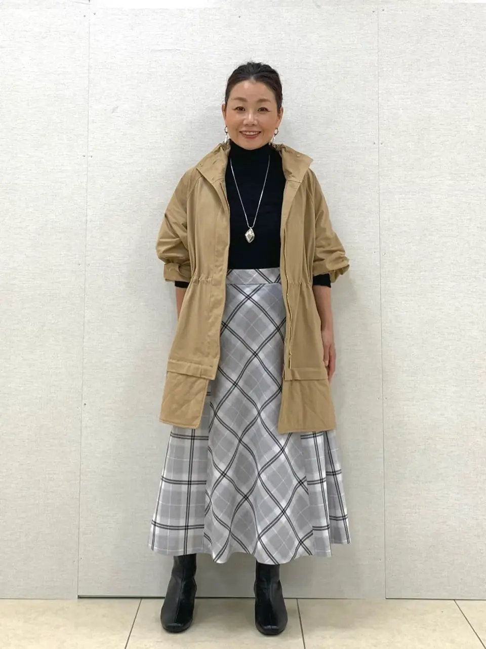 自由区 坂本 コーディネート画像