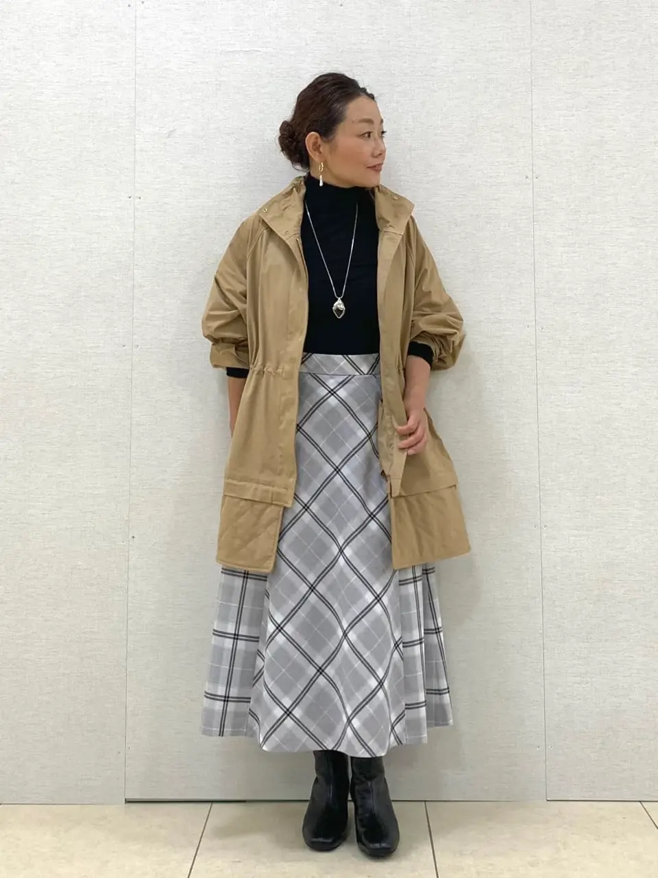 自由区 坂本 コーディネート画像