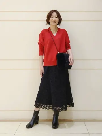 自由区 maruri コーディネート画像