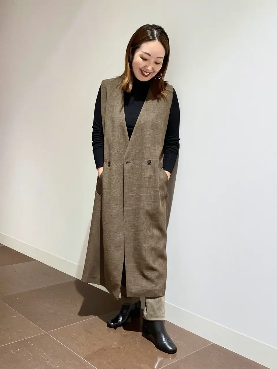 自由区 清水 コーディネート画像