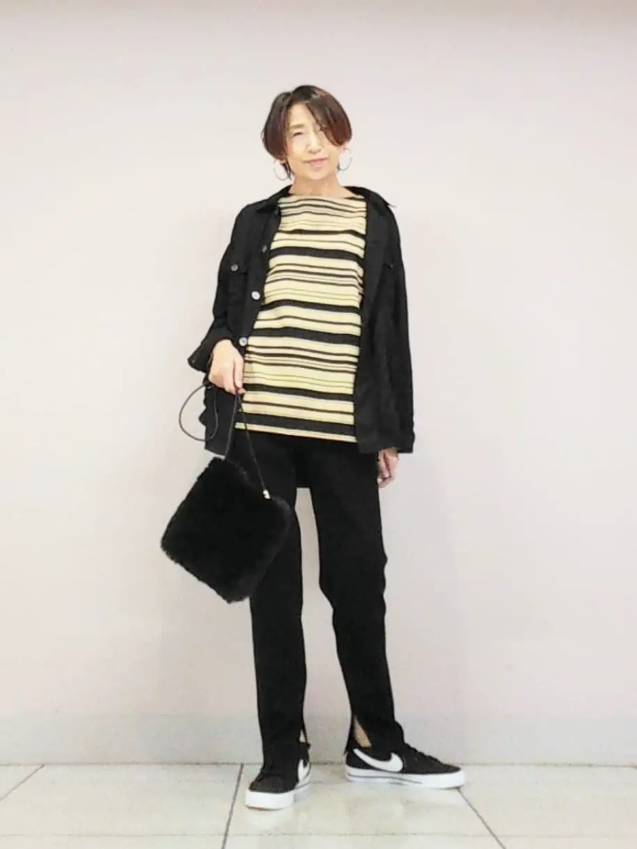 自由区 浅野 コーディネート画像