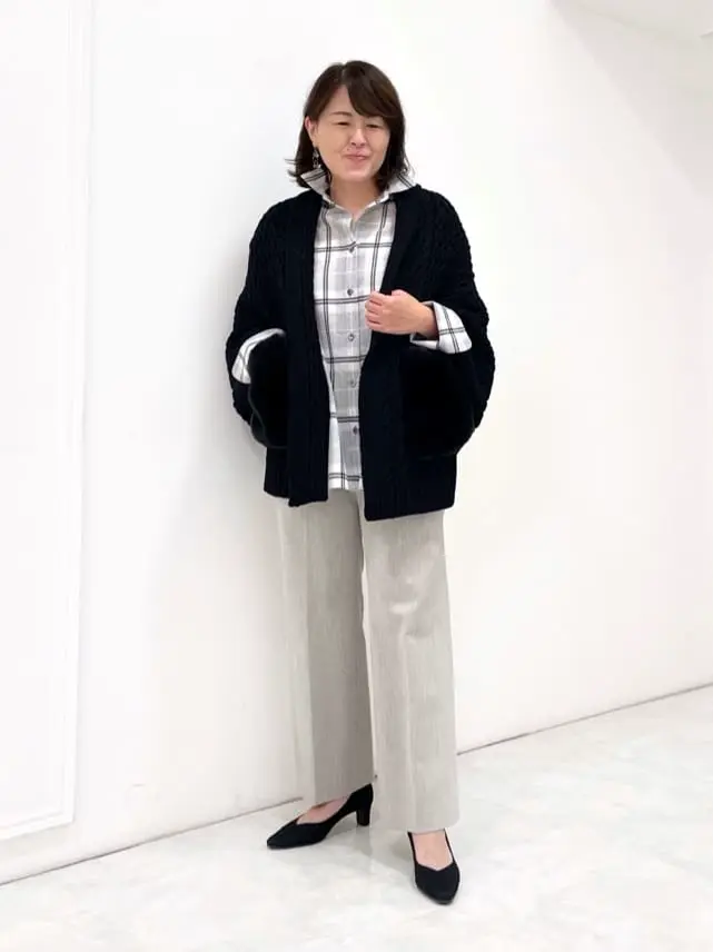 自由区 大野 コーディネート画像