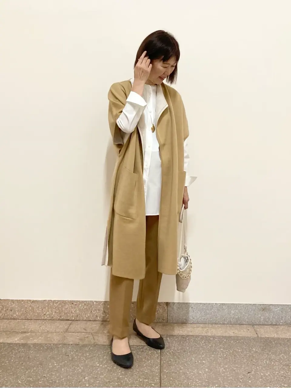 自由区 阿部 コーディネート画像