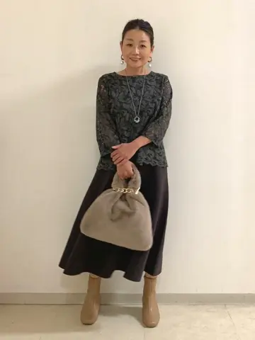 自由区 坂本 コーディネート画像