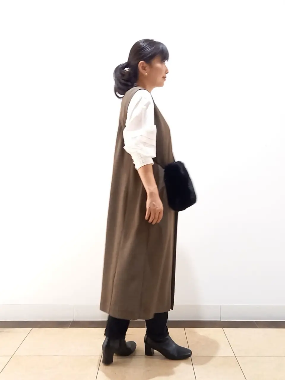 自由区 中川 コーディネート画像