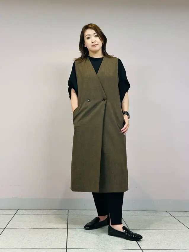 自由区 上島 コーディネート画像