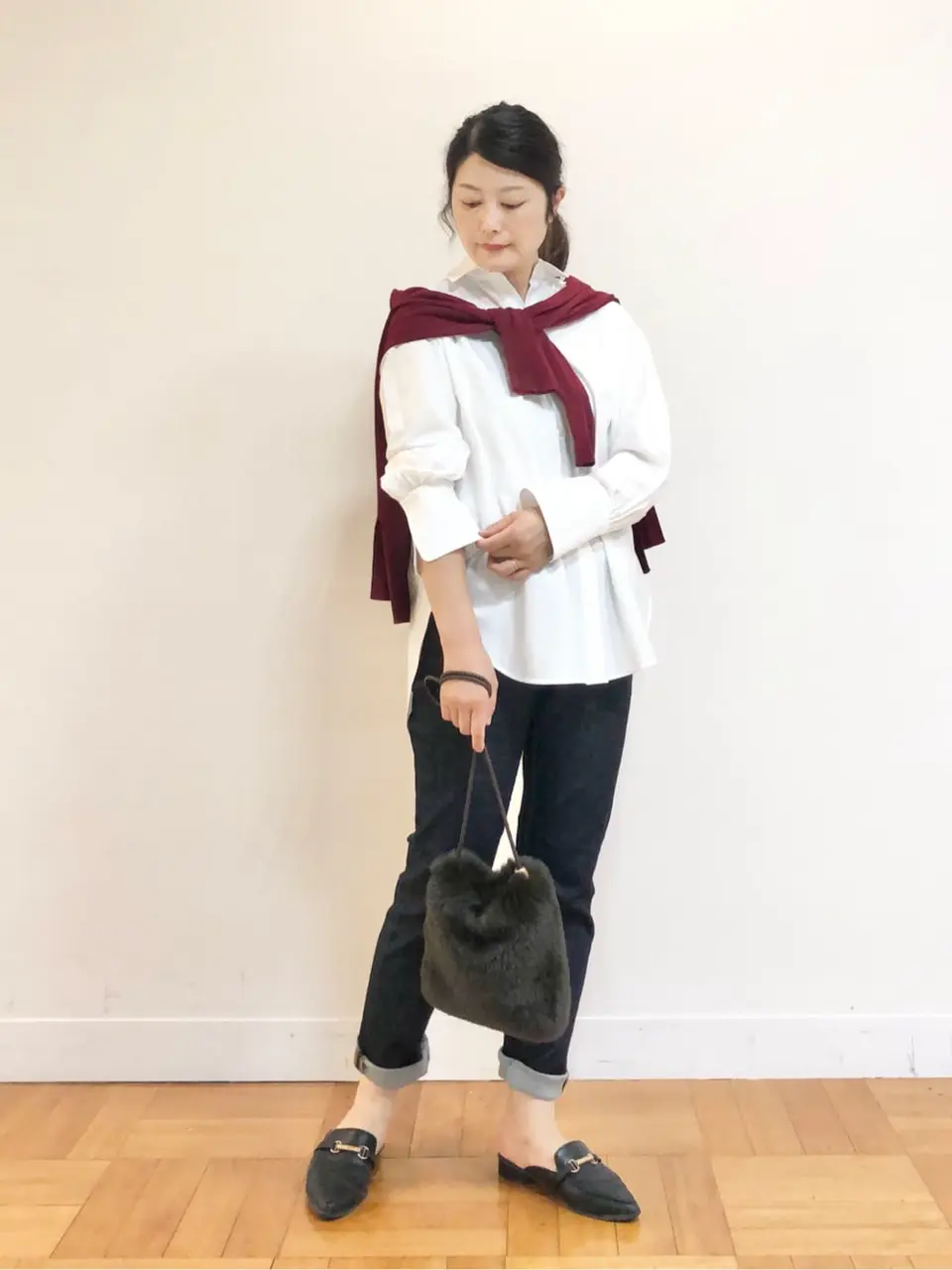 自由区 三木 コーディネート画像