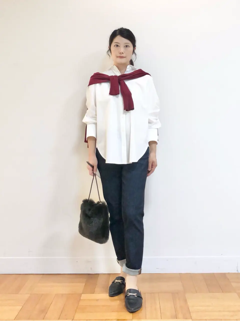 自由区 三木 コーディネート画像