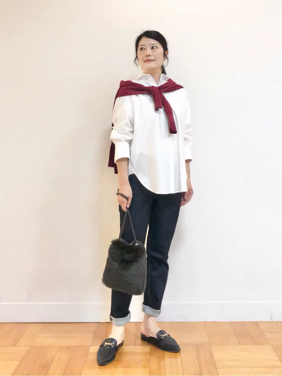 自由区 三木 コーディネート画像