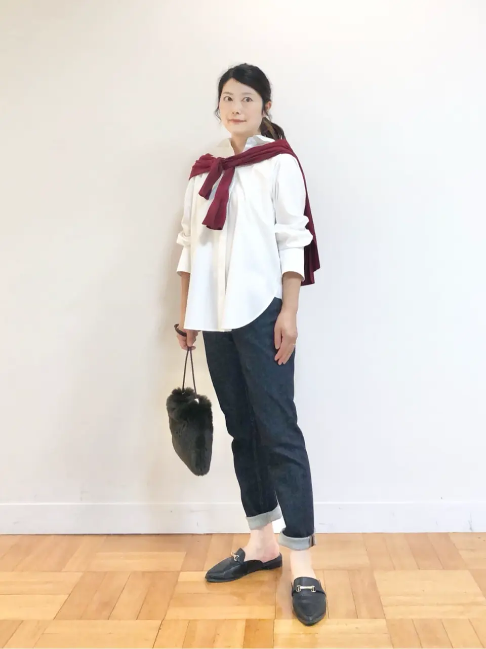 自由区 三木 コーディネート画像