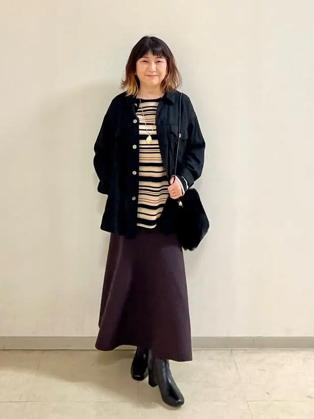 自由区 土居 コーディネート画像