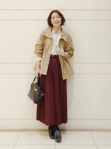 自由区 maruri コーディネート画像