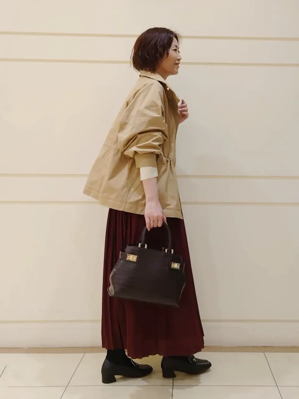 自由区 maruri コーディネート画像