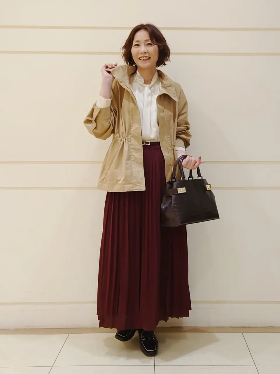 自由区 maruri コーディネート画像